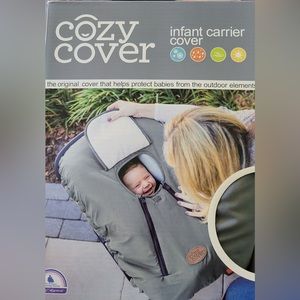 CozyBaby Cozy Cover Quilted Infant Car Seat Insulating Cover // Grey